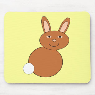 Glad påsk Bunny Mousepad Musmatta