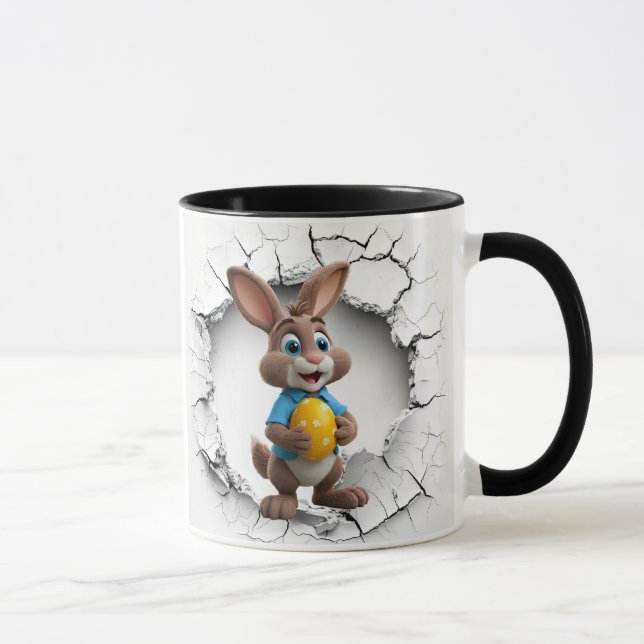 Glad påsk Bunny Mugg (Höger)