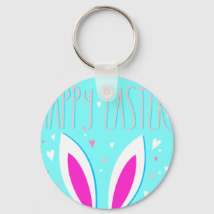 glad påsk bunny nyckelring