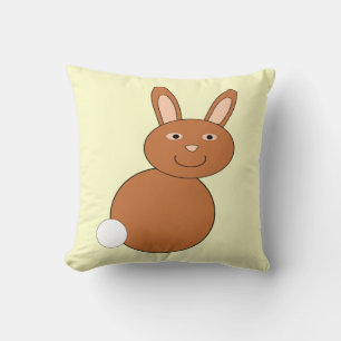 Glad påsk Bunny Pillow Kudde
