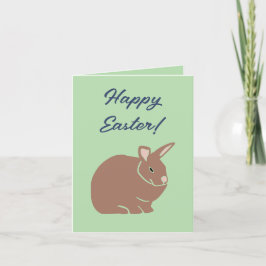 Glad påsk Bunny Rabbit Helgkort