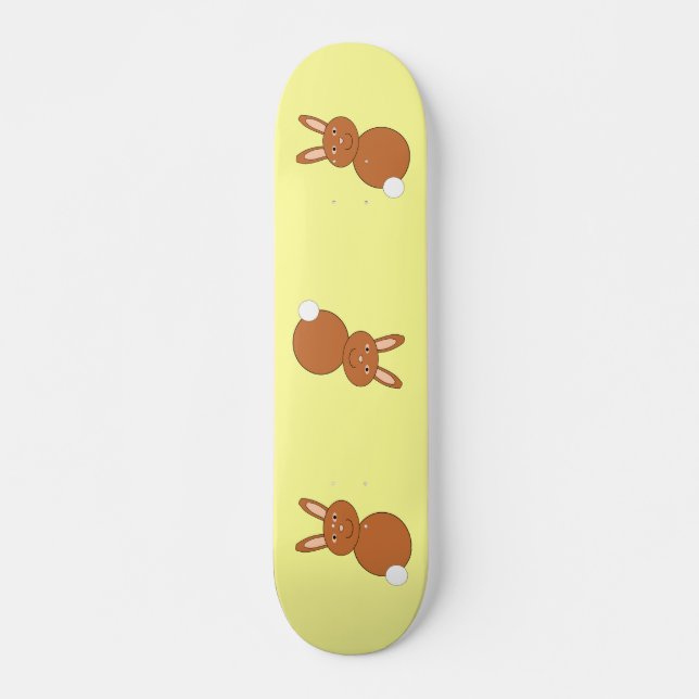 Glad påsk Bunny Skateboard (Framsida)