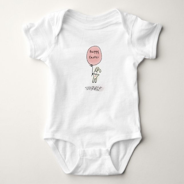 Glad påsk Bunny T Shirt (Framsida)