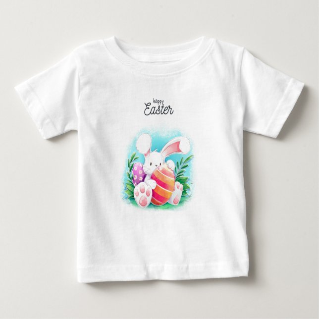 Glad påsk Bunny T Shirt (Framsida)