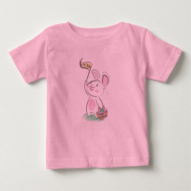 Glad påsk Bunny T Shirt (Framsida)
