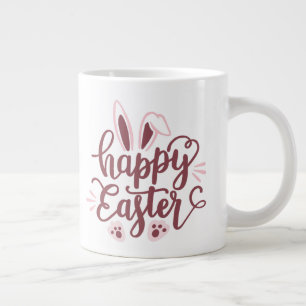 Glad påsk Bunny Two-Tone Jumbo Mugg