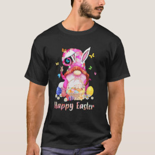 Glad påsk Bunny Vår Gnome Påskägg Påsk T Shirt