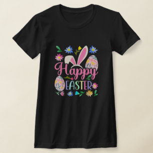 Glad påsk Bunny Vår Påskägg Påsk T Shirt