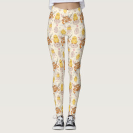 Glad påsk Chick Leggings