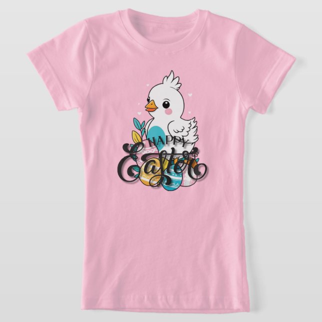 Glad påsk Chick T Shirt (Laydown)
