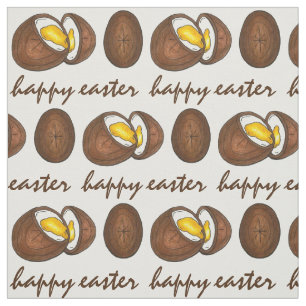 Glad påsk Chocolate Cream Egg Candy Sweets Tyg