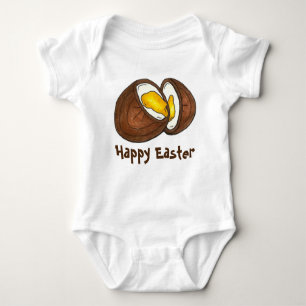 Glad påsk Chocolate Creme Egg Eggs Basket Candy T-shirt