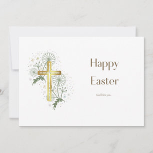 Glad påsk Christian Card Julkort