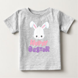 Glad påsk, Cute Bunny, White Bunny, kanin T Shirt