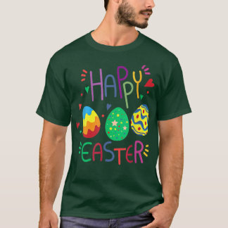 Glad påsk Cute Egg Christian eller Catholic Holida T Shirt