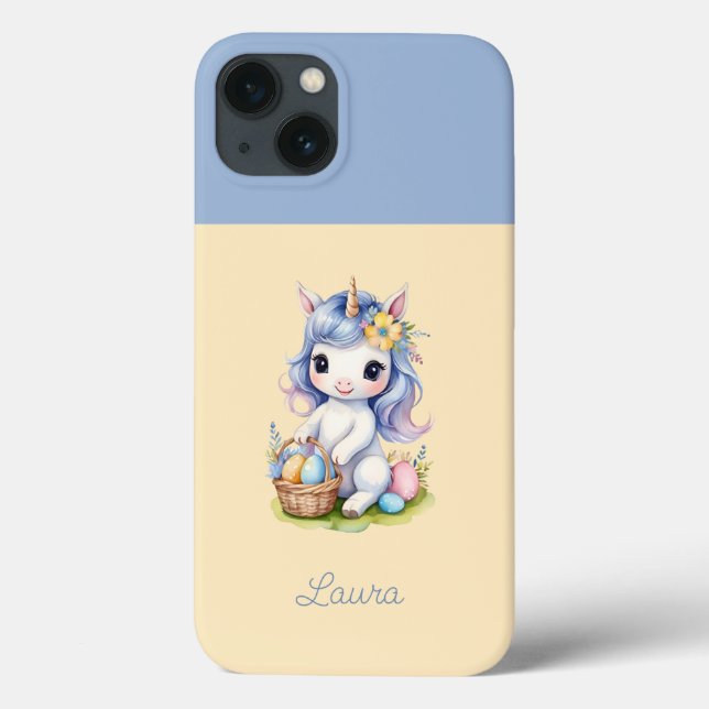Glad påsk Cute Unicorn (Baksida)