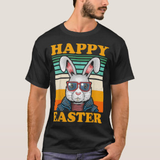 Glad påsk Dag Cute Bunny Påsk för Manar flickor T Shirt