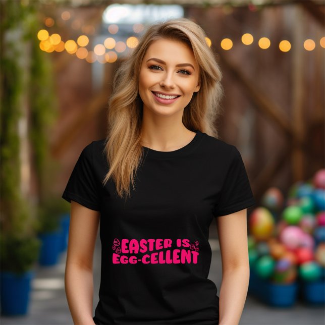Glad påsk-dagen - Cute Eggs T Shirt (Skapare uppladdad)