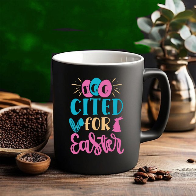 Glad påsk-dagen - Egg Älskare Två-Tonad Mugg (Skapare uppladdad)