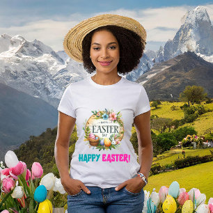 Glad påsk-dagen - Kvinna T Shirt