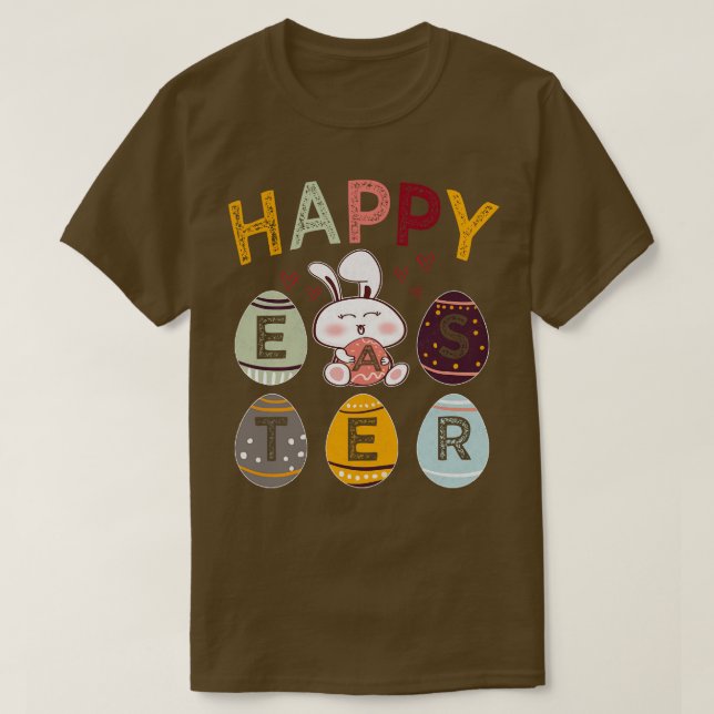 Glad påsk-dagen t shirt (Design framsida)