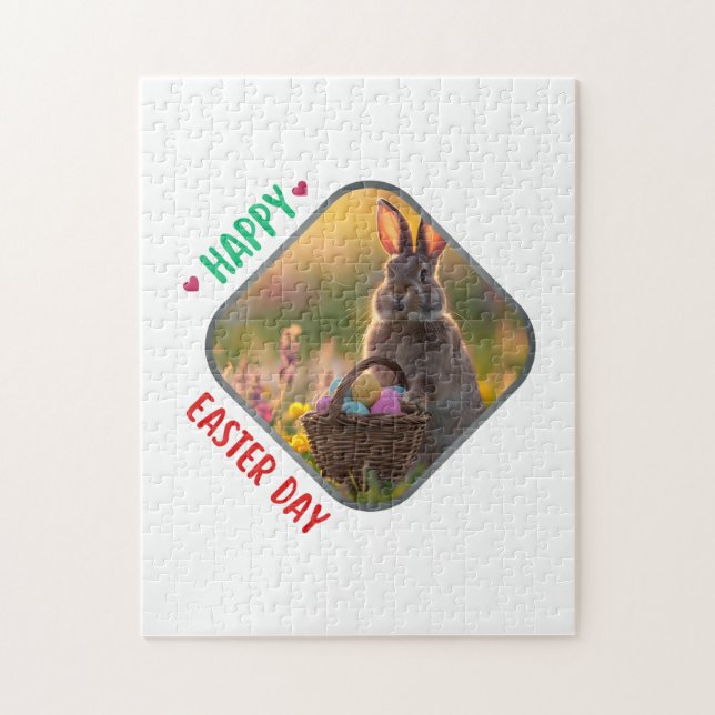 Glad påsk-dagen - tradition pussel (Vertikal)