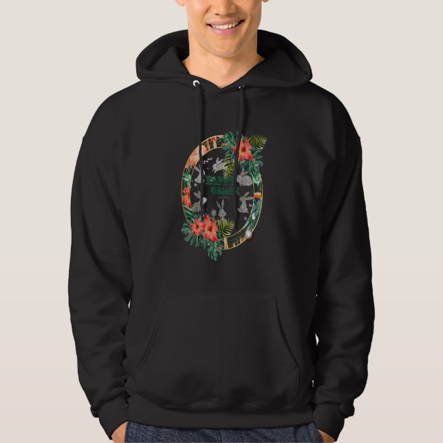 Glad påsk Day Bunny Egg Funny Boys Girls Kids E Hoodie (Framsida)