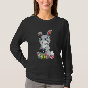 Glad påsk Day Bunny Egg Funny Boys Girls Kids G T Shirt