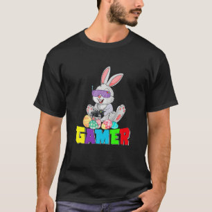 Glad påsk Day Bunny Egg Funny Boys Girls Kids G T Shirt