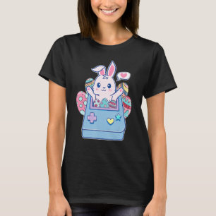 Glad påsk Day Bunny Egg Funny Boys Girls Kids T Shirt