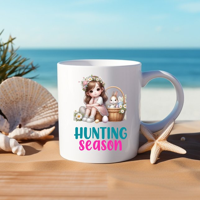 Glad påsk - Djur Två-Tonad Mugg (Skapare uppladdad)