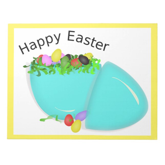 ’GLAD PÅSK’ EGG ANTECKNINGSBLOCK (Framsida)