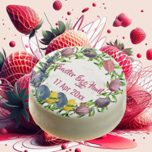 Glad påsk Egg Hunt Blommigt  Äggutandning Mjuklig 