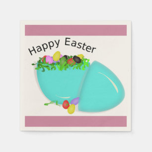 ’GLAD PÅSK’ EGG PAPPERSSERVETT