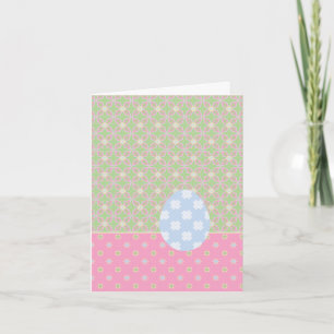 GLAD PÅSK Egg Pastel Vår Mönster Helgdag Kort