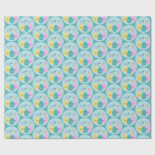 Glad påsk Eggs Presentpapper (Seam)