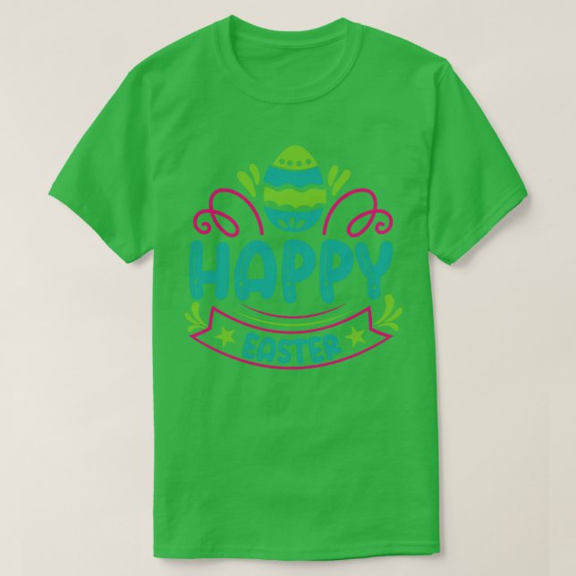 Glad påsk Eggs T Shirt (Design framsida)