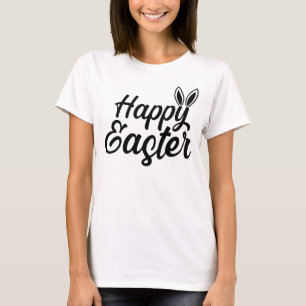 Glad påsk, Elegant och enkel Öron T Shirt