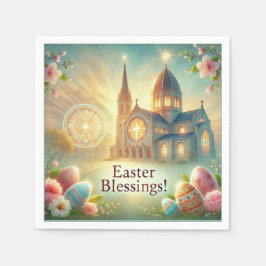 "Glad påsk: En dag för Kärlek och skratt" Pappersservett