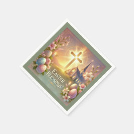 "Glad påsk: En dag för Kärlek och skratt" Pappersservett