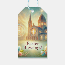 "Glad påsk: En dag för Kärlek och skratt" Presentetikett