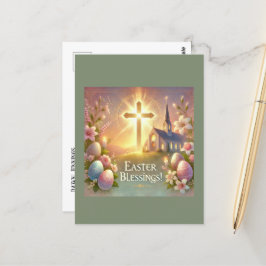 "Glad påsk: En dag för Kärlek och skratt" Vykort