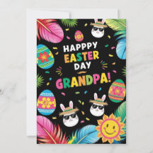 "Glad Påsk Farfar!" Personlig Målarbok