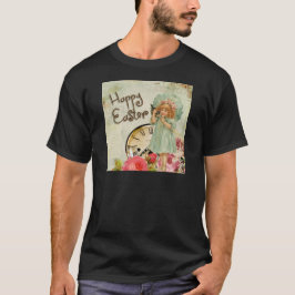 glad påsk flicka t-shirt
