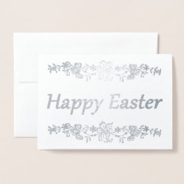 Glad påsk folierat kort