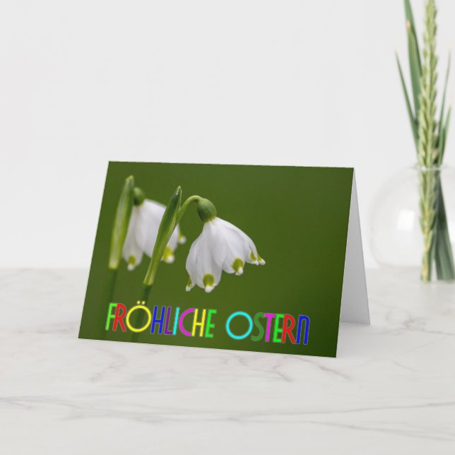 Glad påsk för dina nära och kära! Kort (Framsida)