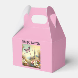 Glad påsk-förmånslåda i rosa presentaskar