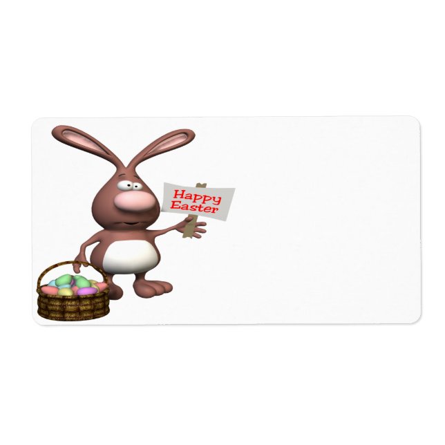 Glad påsk fraktsedel (Framsidan)