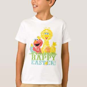 Glad påsk från Elmo & Big Bird T Shirt