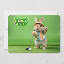Glad påsk från Hilton Head Island Golf Bunny